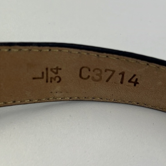 Brighton Black Leather Belt size Large - Picture 6 of 10